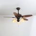 Lily Bloom Ceiling Fan Light - Simprolos