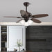 Lily Bloom Ceiling Fan Light - Simprolos