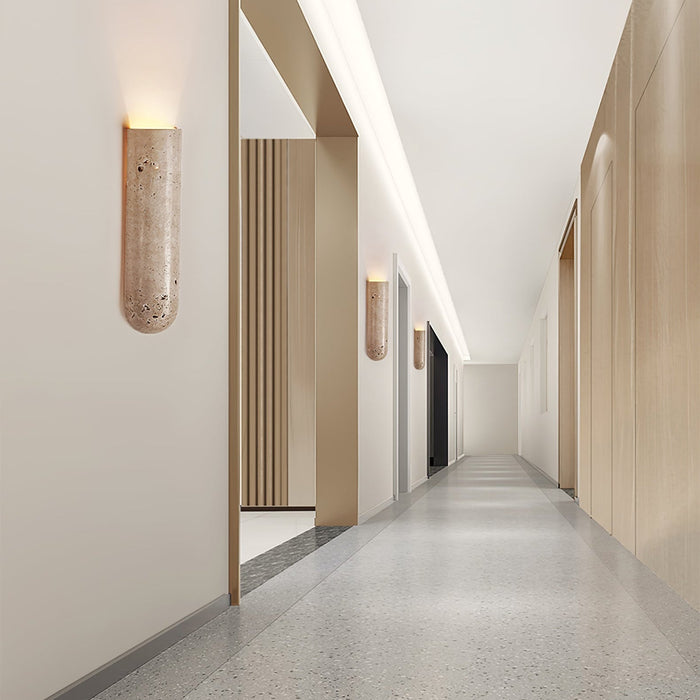 Lina Travertine Wall Light - Simprolos