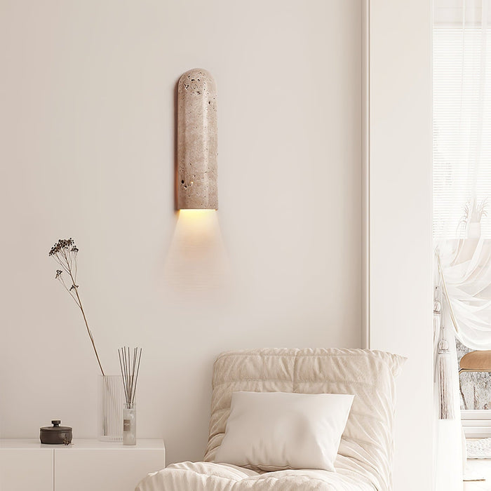 Lina Travertine Wall Light - Simprolos