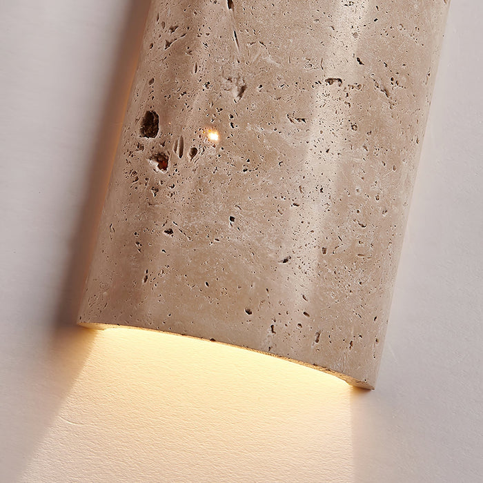 Lina Travertine Wall Light - Simprolos