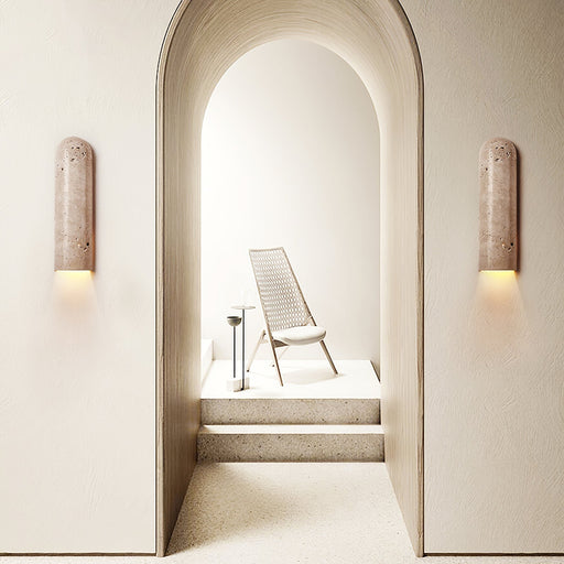 Lina Travertine Wall Light - Simprolos