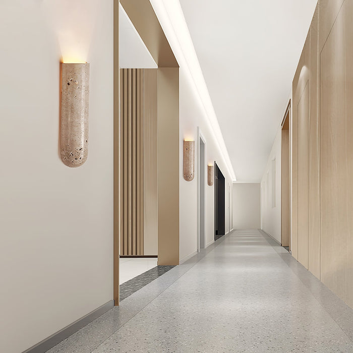 Lina Travertine Wall Light - Simprolos
