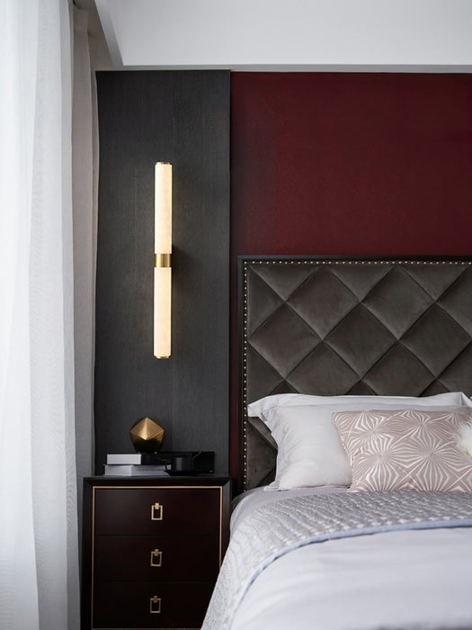 Line Alabaster Wall Light - Simprolos