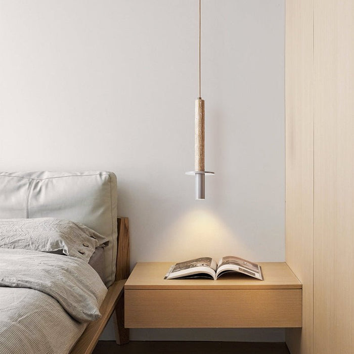 Linea Travertine Pendant Lamp - Simprolos