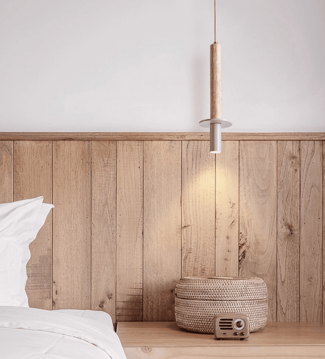 Linea Travertine Pendant Lamp - Simprolos