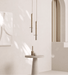 Linea Travertine Pendant Lamp - Simprolos