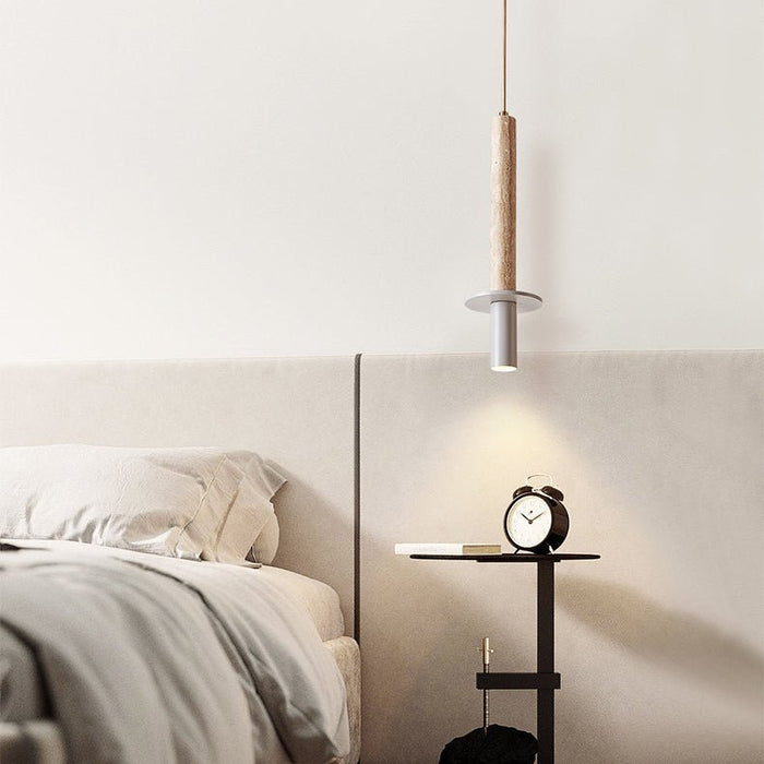 Linea Travertine Pendant Lamp - Simprolos