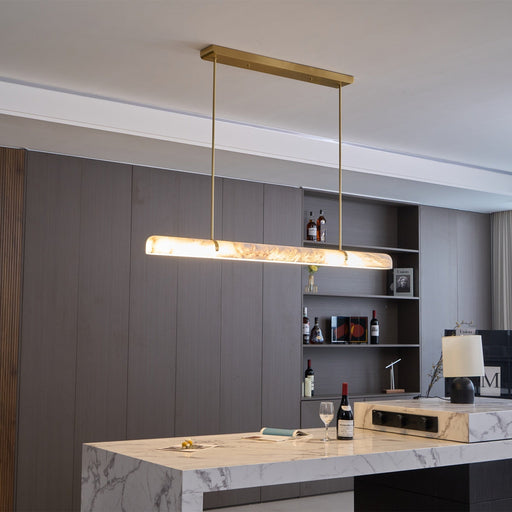 Linear Alabaster Chandelier - Simprolos