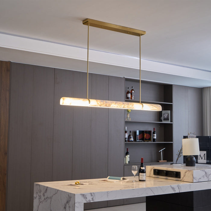 Linear Alabaster Chandelier - Simprolos