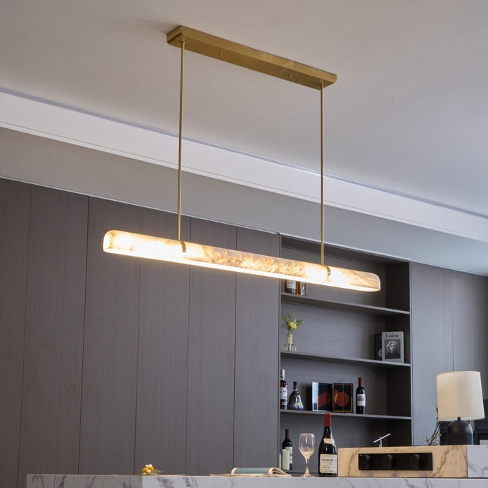 Linear Alabaster Chandelier - Simprolos