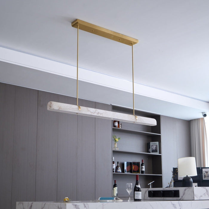 Linear Alabaster Chandelier - Simprolos