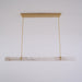 Linear Alabaster Chandelier - Simprolos