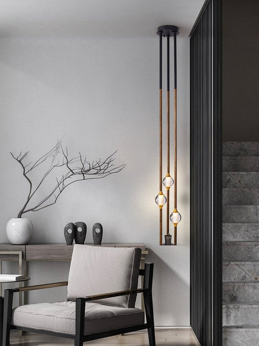 Linear Lumina Droplet Pendant Lamp - Simprolos