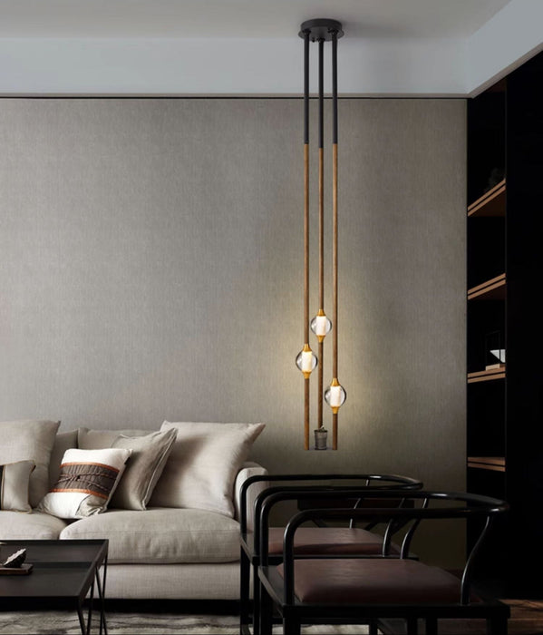 Linear Lumina Droplet Pendant Lamp - Simprolos