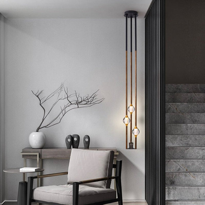Linear Lumina Droplet Pendant Lamp - Simprolos