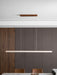 Linear Travertine Pendant Lamp - Simprolos