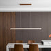 Linear Travertine Pendant Lamp - Simprolos