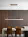 Linear Travertine Pendant Lamp - Simprolos