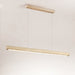 Linear Travertine Pendant Lamp - Simprolos