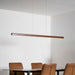 Linear Wooden Pendant Light - Simprolos