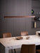 Linear Wooden Pendant Light - Simprolos