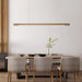 Linear Wooden Pendant Light - Simprolos