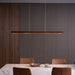 Linear Wooden Pendant Light - Simprolos