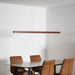 Linear Wooden Pendant Light - Simprolos