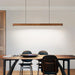 Linear Wooden Pendant Light - Simprolos