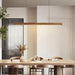 Linear Wooden Pendant Light - Simprolos