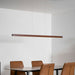 Linear Wooden Pendant Light - Simprolos