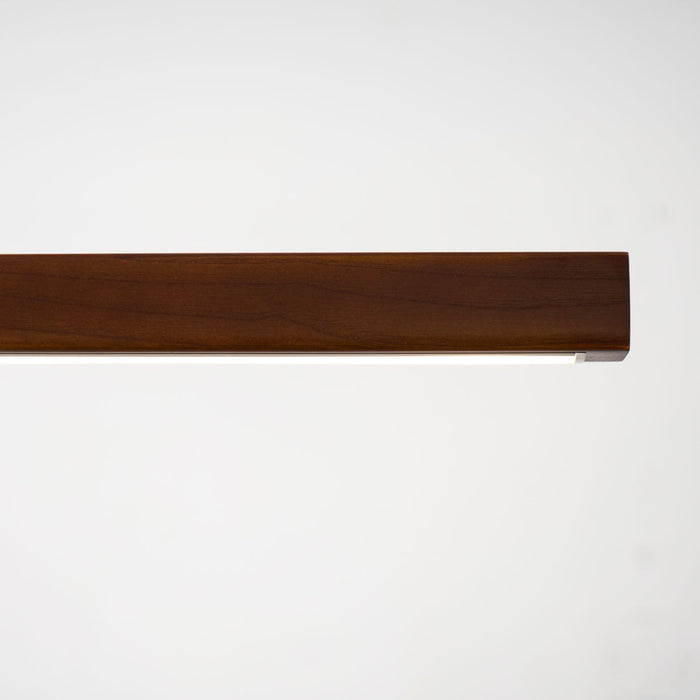 Linear Wooden Pendant Light - Simprolos