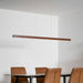 Linear Wooden Pendant Light - Simprolos