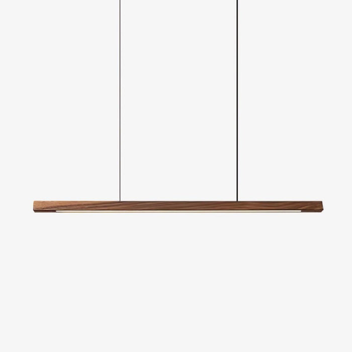 Linear Wooden Pendant Light - Simprolos