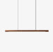 Linear Wooden Pendant Light - Simprolos