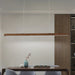 Linear Wooden Pendant Light - Simprolos