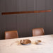Linear Wooden Pendant Light - Simprolos