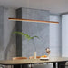 Linear Wooden Pendant Light - Simprolos