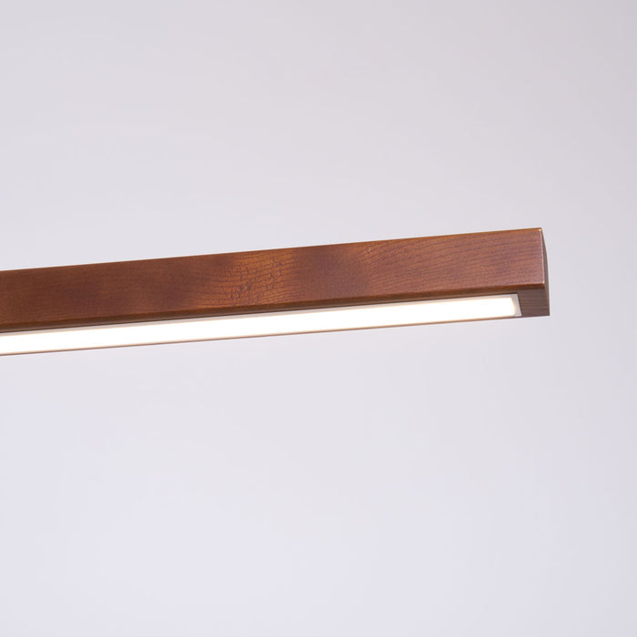 Linear Wooden Pendant Light - Simprolos