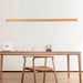 Linear Wooden Pendant Light - Simprolos