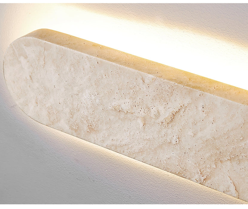 Lior Travertine Wall Light - Simprolos