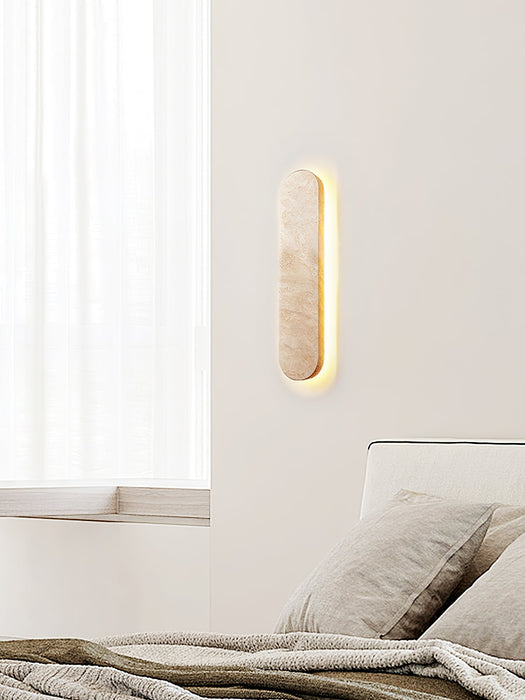 Lior Travertine Wall Light - Simprolos