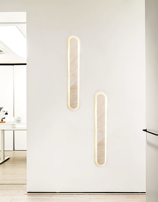 Lior Travertine Wall Light - Simprolos