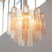 Liora Glass Chandelier - Simprolos
