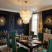 Liora Melted Glass Chandelier - Simprolos