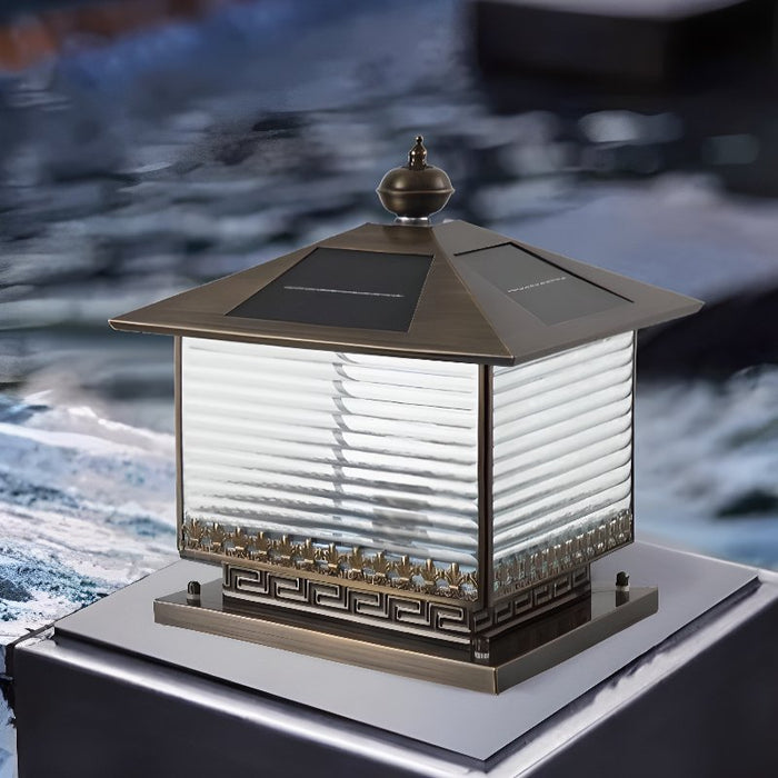 Liora Solar Pagoda Outdoor Light - Simprolos