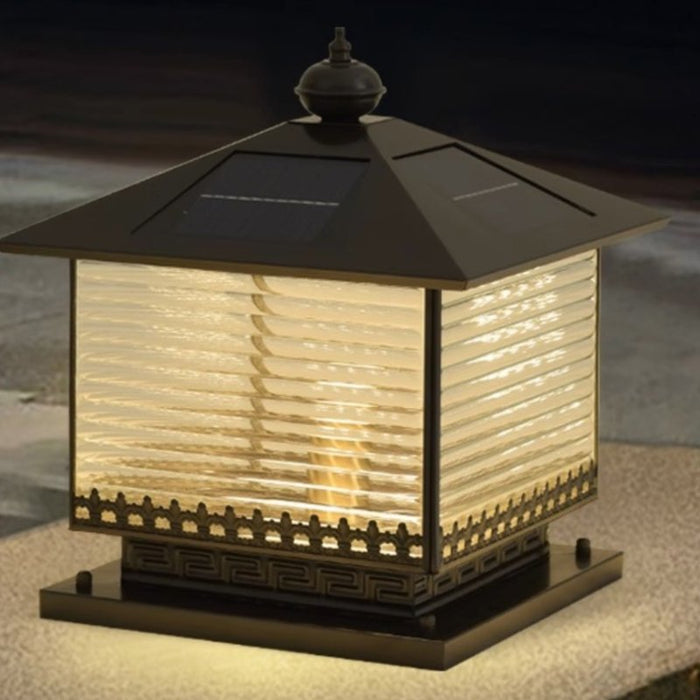 Liora Solar Pagoda Outdoor Light - Simprolos