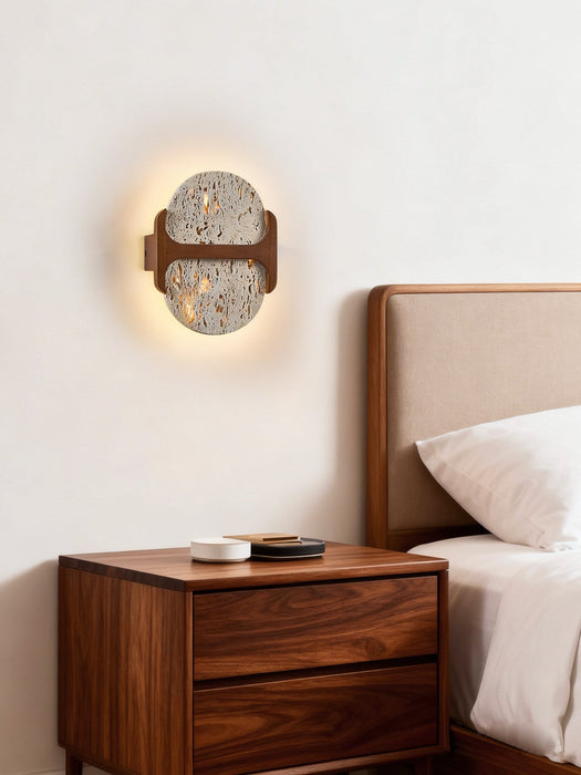 Liora Travertine Wall Light - Simprolos