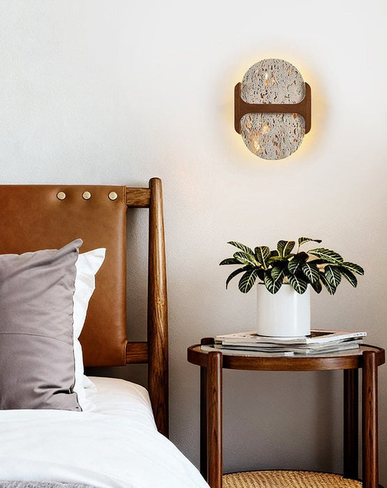 Liora Travertine Wall Light - Simprolos